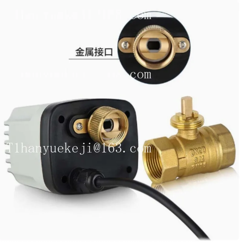Factory DirectOutdoor waterproof electric ball valve normally open and normally closed pipeline switch waterproof