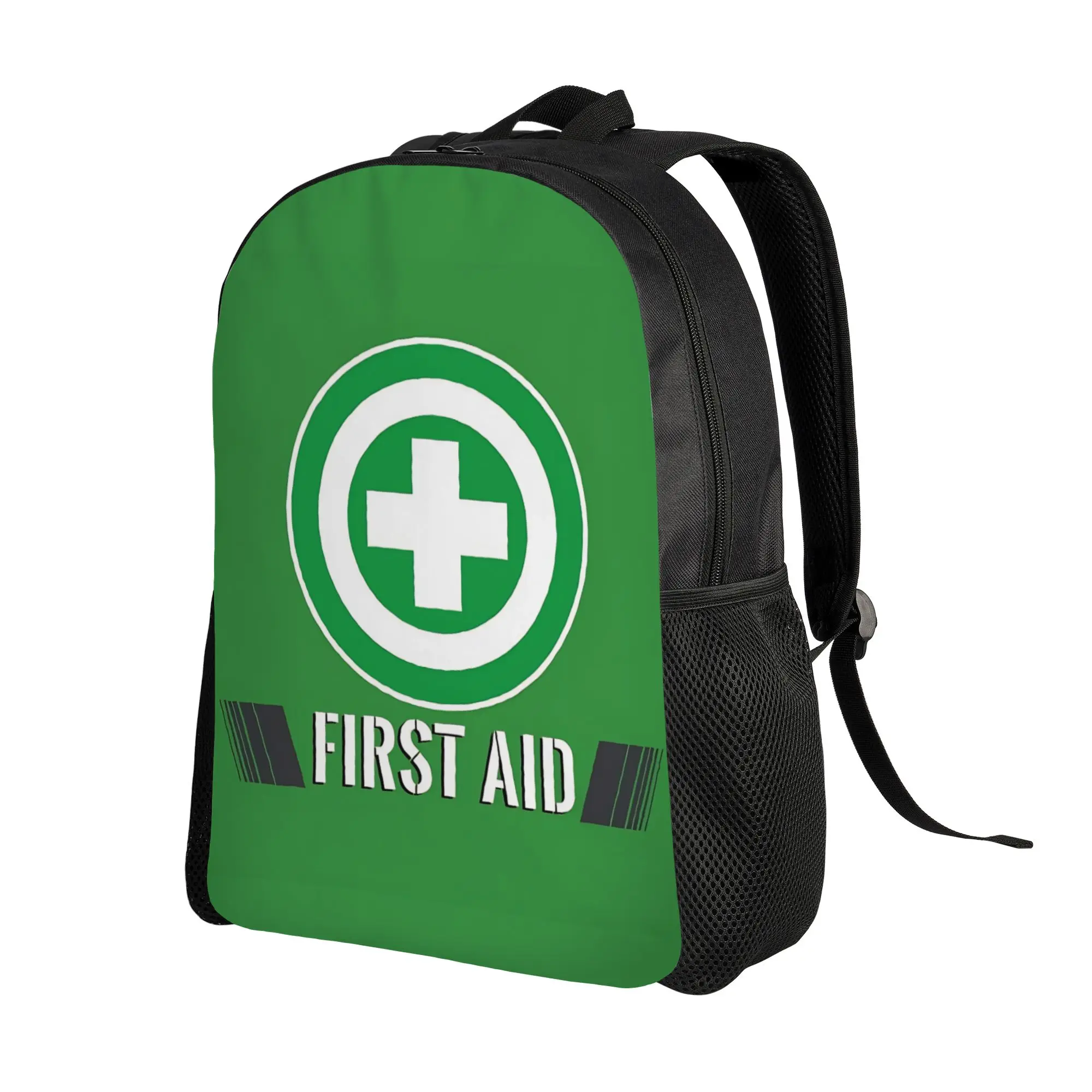 FIRST AID  Classical Backpack Gift High School Business Left 4 Dead 2 Daypack for Men Women College Canvas Bags - view 2