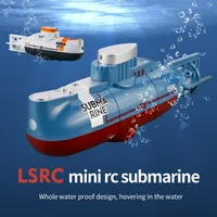 Mini High Speed RC Boat Simulation 25min Drive Remote Control Ship Waterproof Submarine Toy Military Model