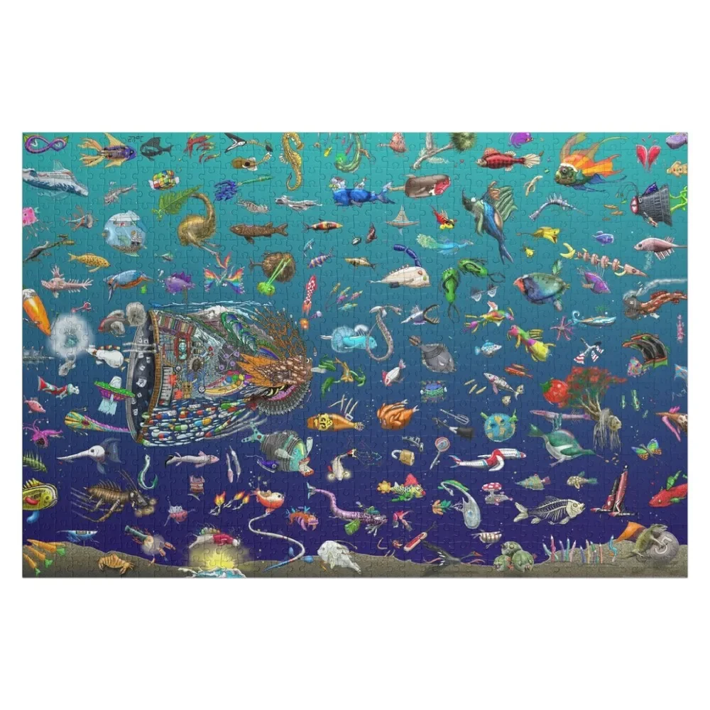 OneKickDuck Plethora One Jigsaw Puzzle Wood Adults Custom Child Customs With Photo Puzzle