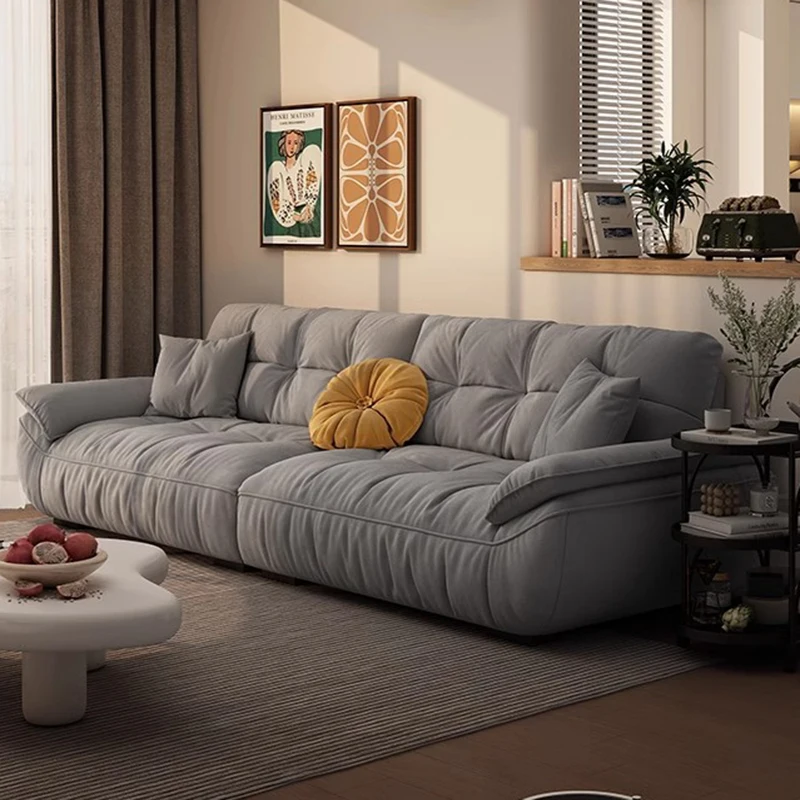 Home Lazy Living Room Sofas Puffs European Couch Modern Nordic Living Room Sofas Economic Puffs Sofa Con Relleno Furniture