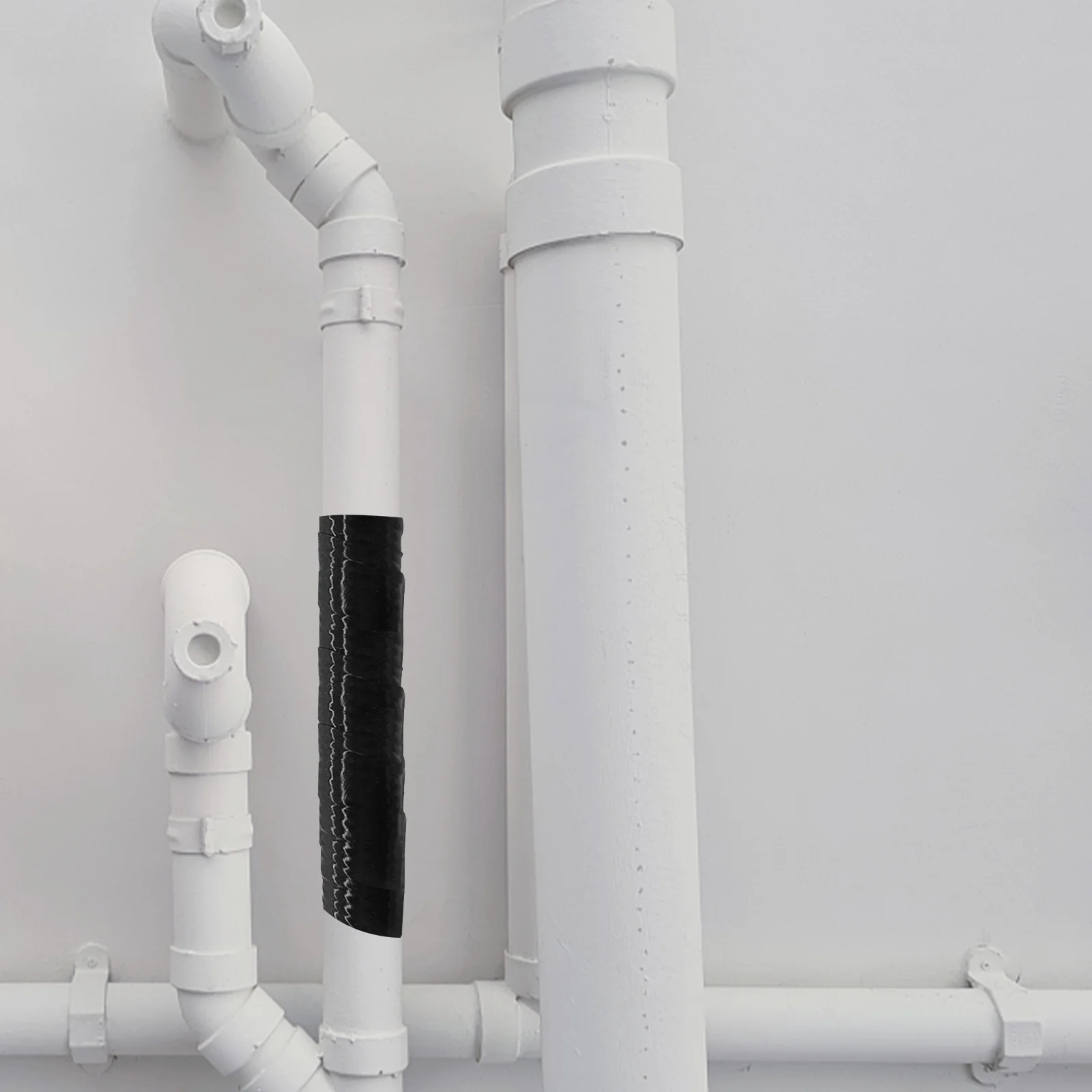 

Duct Tape Waterproof 25mmx3m Black Silicone Heavy Duty Pipe Leak Repair Adhesive Electric Hose Seal Plumbers Tape