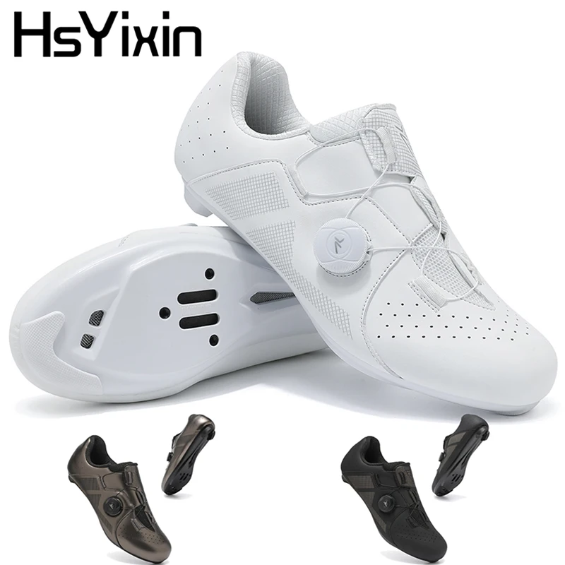 

Обувь для велоспорта Обувь для шоссейного велосипеда с замком Мужские и женские велосипедные кроссовки Дышащая резиновая нескользящая обувь на плоской подошве Обувь для шоссейного велосипеда MTB