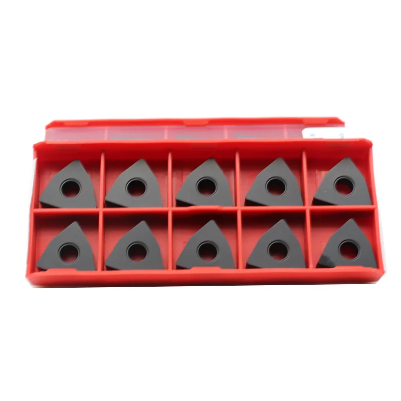Herramienta de corte de Metal, herramienta de torneado de hoja WNMA para hierro fundido, 10 piezas WNMA080408 WNMA080404 WNMA080412 LF3018