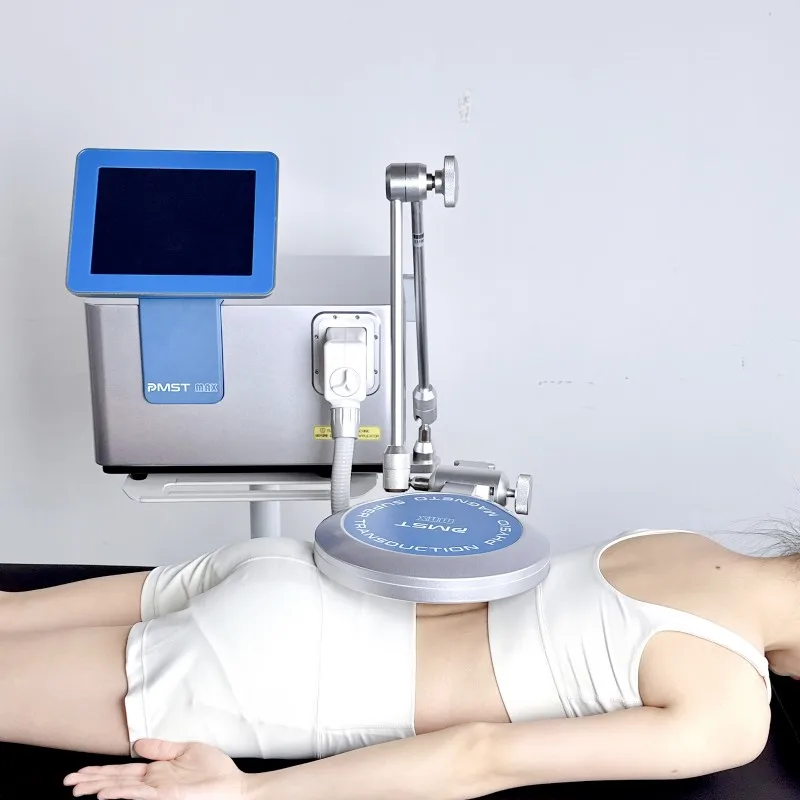 With 7 Tesla PEMF Therapy Magnetic Physiotherapy Device Three Applicators for Health Care Water Cooling System
