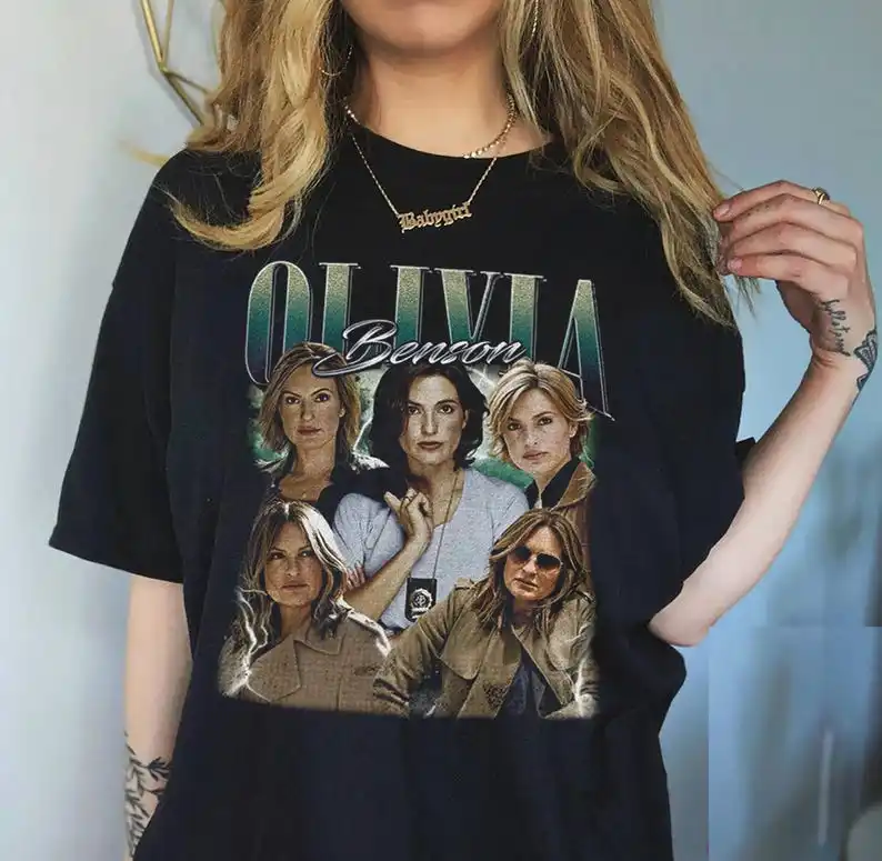 قميص ريترو أوليفيا بنسون، تي شيرت ماريسكا هارجيتاي، تي شيرت أوليفيا بنسون، سترة أوليفيا بنسون