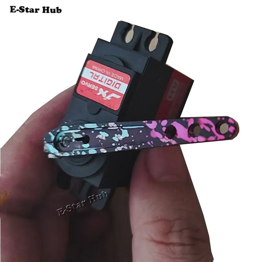 Servo Arm 25T Gear Aluminum Alloy Extended for RC Aircraft Single  Straight  Fixed Wing Colorful