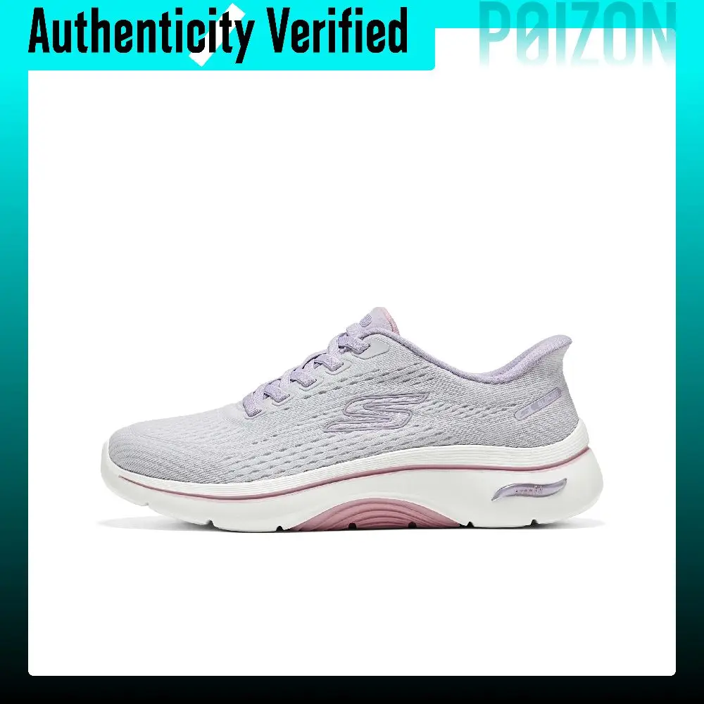 Skechers WOMEN'S GO WALK Walking Shoes Women's Low-top White 125342-LAV