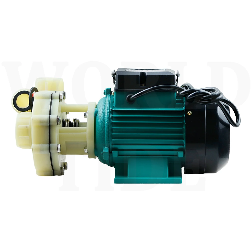 Pompa chimica resistente agli acidi e agli alcali Pompa acqua autoadescante da 750 W Resistente alla corrosione a basso rumore 2900 giri/min 220 V/380 V Opzionale