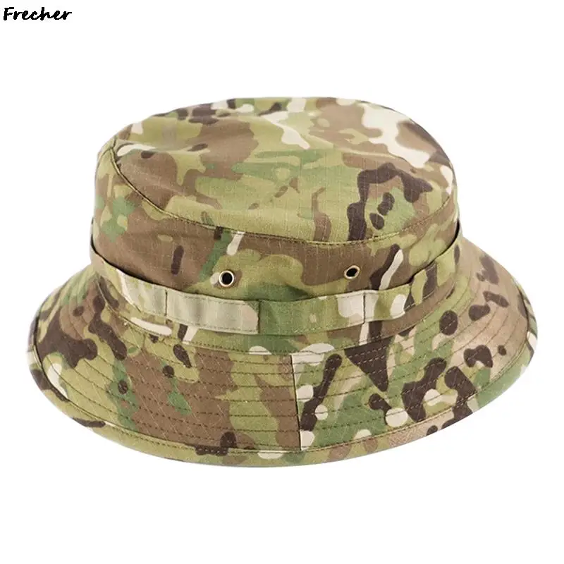 Hunting Hiking Camouflage Cap Army Military Caps Climbing Camping Jungle Hat Tactical Airsoft Panama Men Summer Adventure Hats