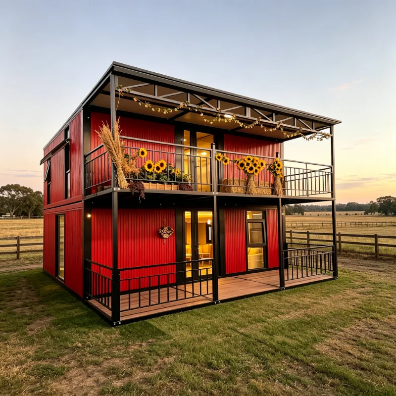 Prefabricated Buildings Prefab Modular Houses Modern Folding Expandable Container House 20Ft 40Ft Homes Garden Rooms Customized