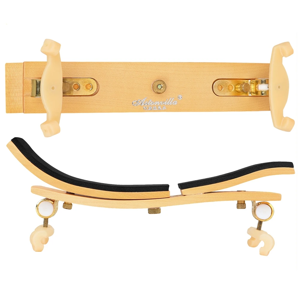 

Для AS-02 подставка для скрипки, регулируемая подставка для скрипки 4/4, подставка для подбородка, подставка для плеч, аксессуары для струнных инструментов [AA74-AAA]