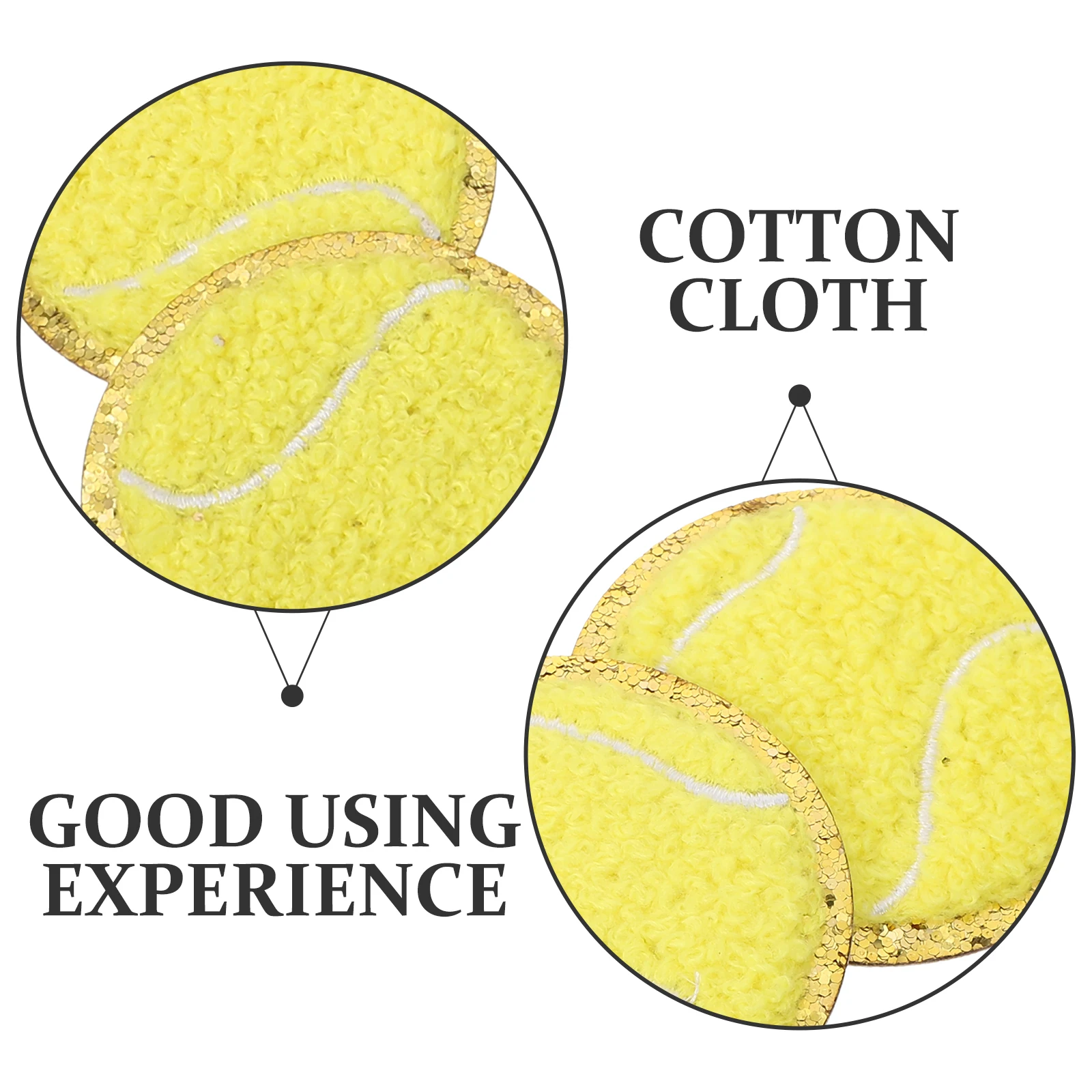 

8pcs Patches Decorative Appliques Embellishments Wear Resistant Small Clothes Appliques DIY Patch Set for Accessories