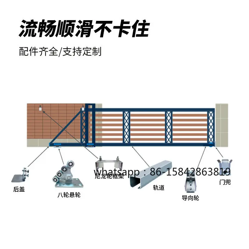 Heavy Duty Industrial Hanging Door Pulley Sliding Door Track Roller Factory Workshop Suspension Hanging Wheel