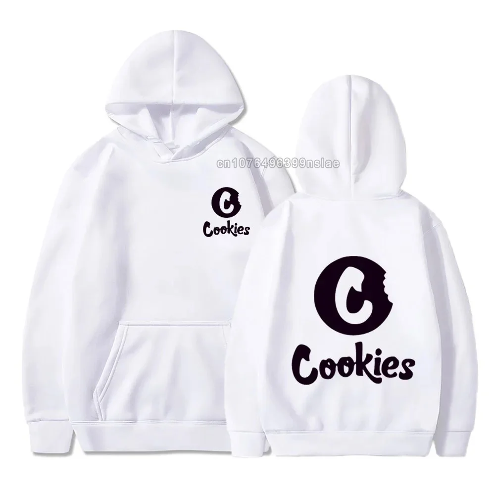 Women Hoodie Cotton Pullover Autumn Winter Cookie Print Fleece Hooded Shirt Fashion Unisex Sweatshirt High Quality Clothing