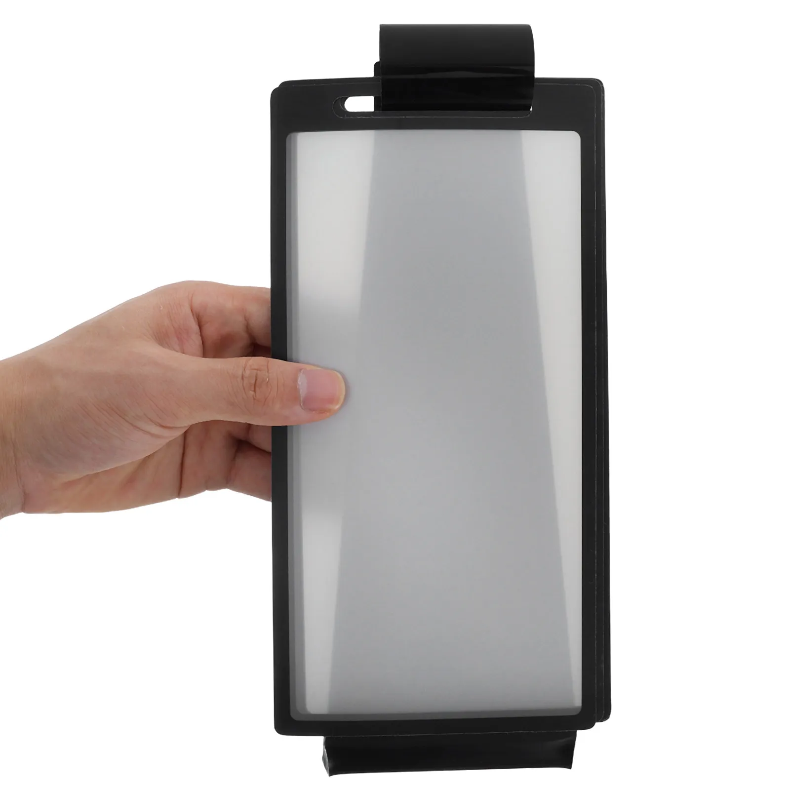 Acrylic Flip Menu Holder Desktop Stand Clear Stable Tabletop Menu Display for Restaurant Cafe Party Advertising Display