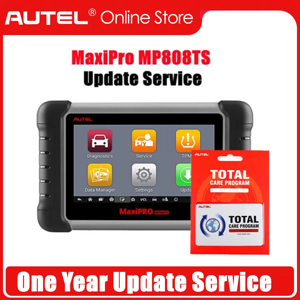 

One Year Update Service for Autel MaxiPRO MP808TS/ MP808Z-TS/ MP808S-TS (Total Care Program Autel)