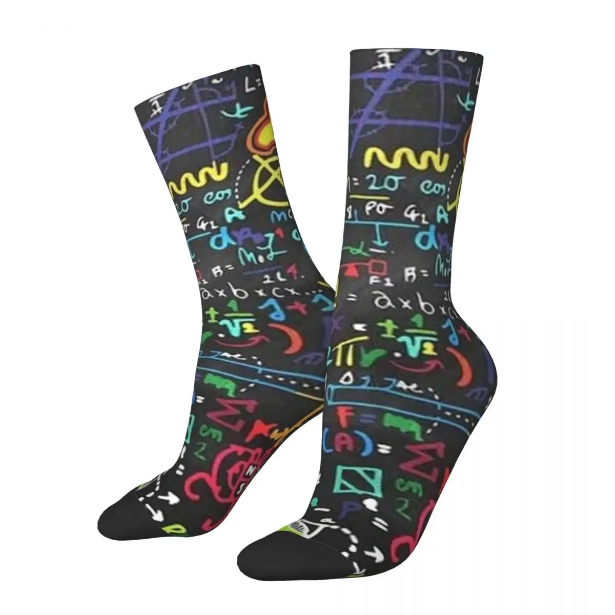 

PHYSICS EDUCATION Socks Harajuku Super Soft Stockings All Season Long Socks Accessories for Man's Woman's Birthday Present