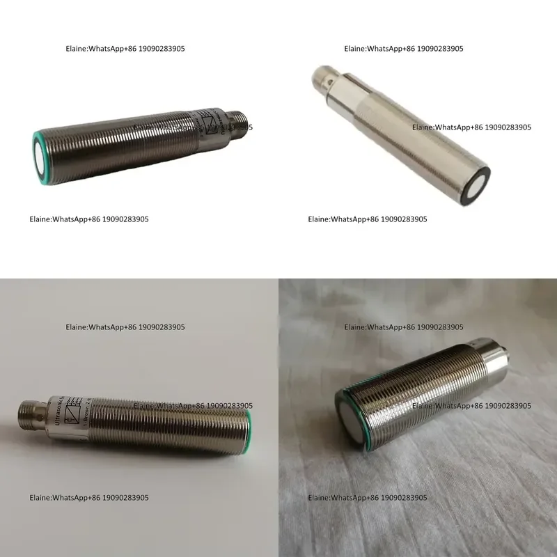 Non Contact Proximity Sensor Distance 300mm 4-20mA Modbus Ultrasonic IP65 Brass M12x1 Connector