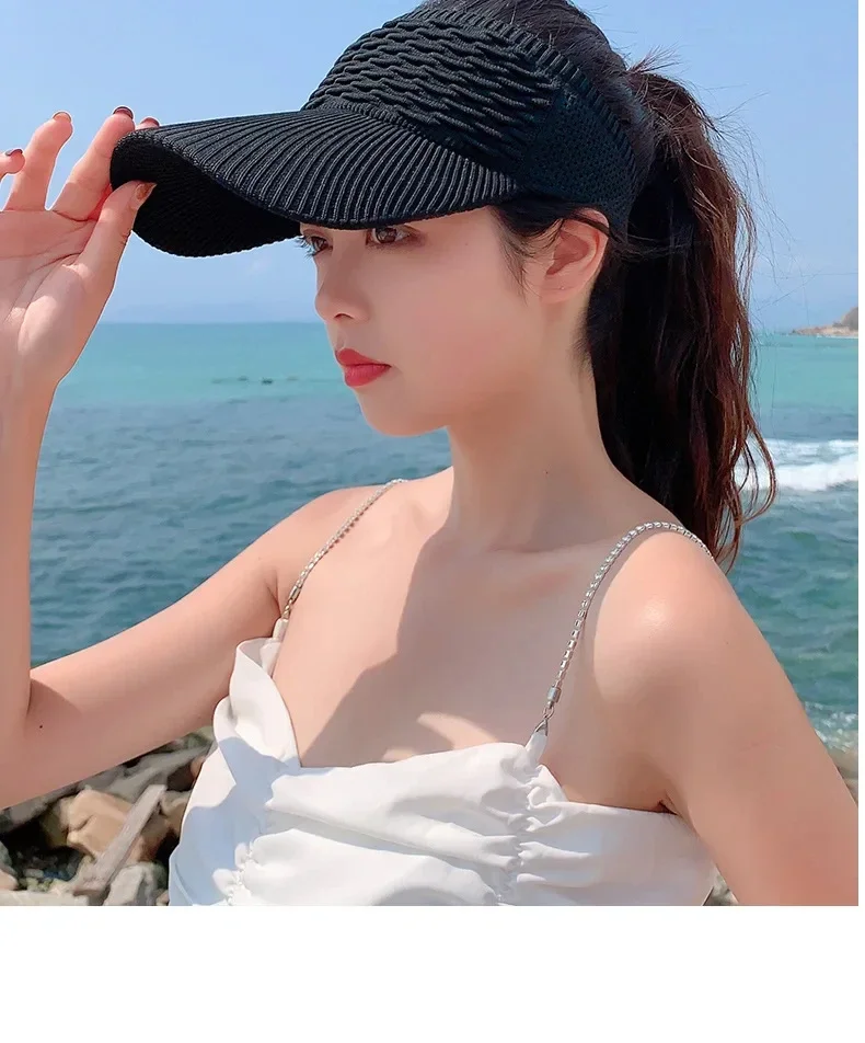 Baseballkappe mit neuen Fischschuppen-Designs, Sommer-Sonnenhut für Internet-Anwender, Koreanischer Strick-Sonnenhut für Outdoor-Sport – Detail 19
