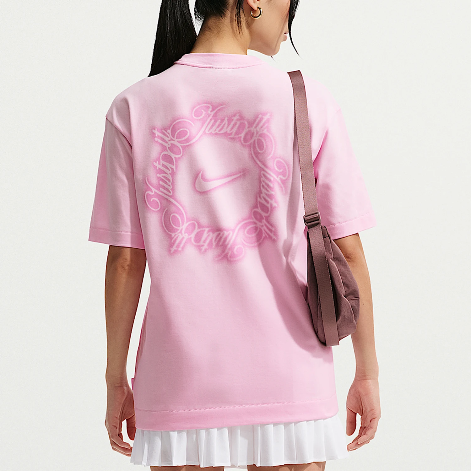 Nike genuine comfortable new year women's fashionable, lightweight, breathable short sleeved T-shirt IO3526-663