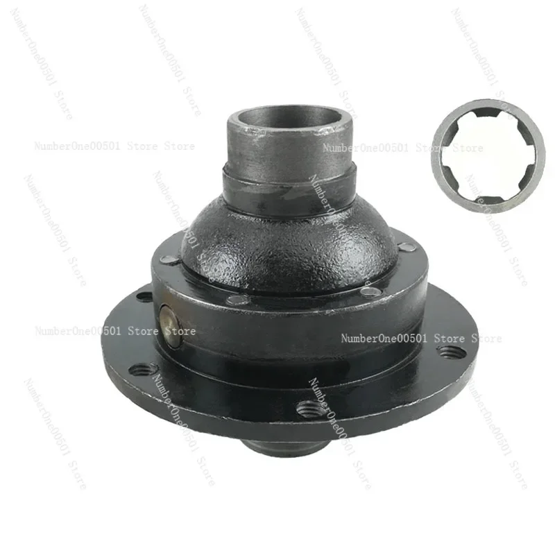 

Chain-Type Rear Axle Differential Gear Kit with 6-Spline Half Shaft for Electric Cargo Tricycle Maintenance Replacement Parts