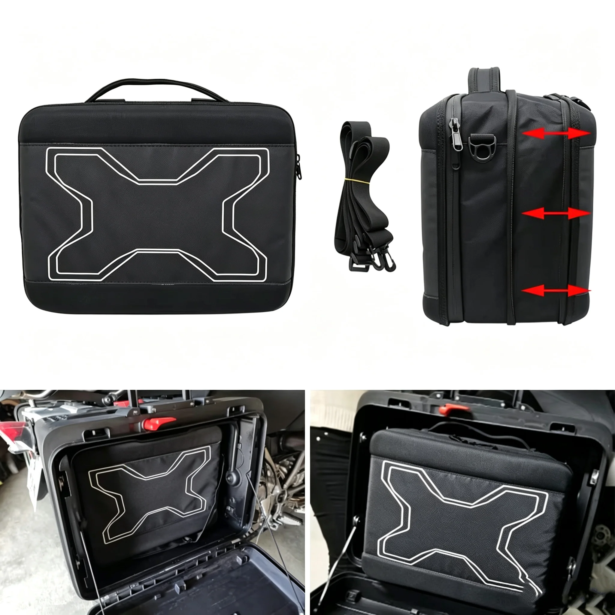 Tool Box Saddle Bag Suitcases Luggage For BMW R1200GS ADV LC R 1200 R1200 GS LC R1250GS Adventure F750GS F850GS Vario Inner Bags