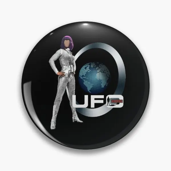 Gerry Anderson Is Ufo Shado Girl  Soft Button Pin Collar Women Creative Hat Gift Funny Brooch Cartoon Cute Metal Lover Jewelry