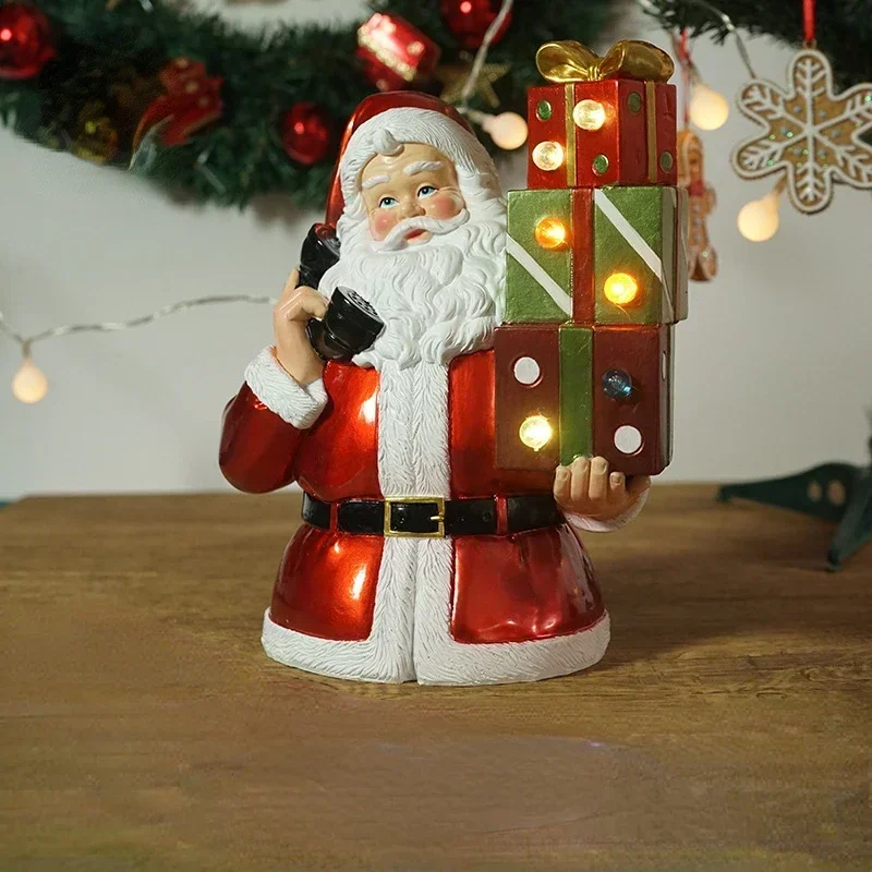 

New Santa Claus Resin Decoration Christmas Tree Personalized Gift