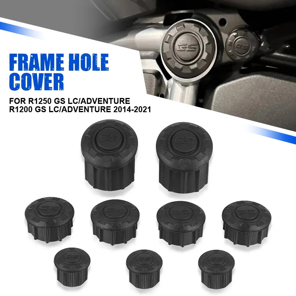 

For BMW R1250 GS LC/Adventure R1200 GS LC/Adventure 2014-2021 Decorative Rear Trim Cover Motorcycle Frame Hole Cover Caps Plug