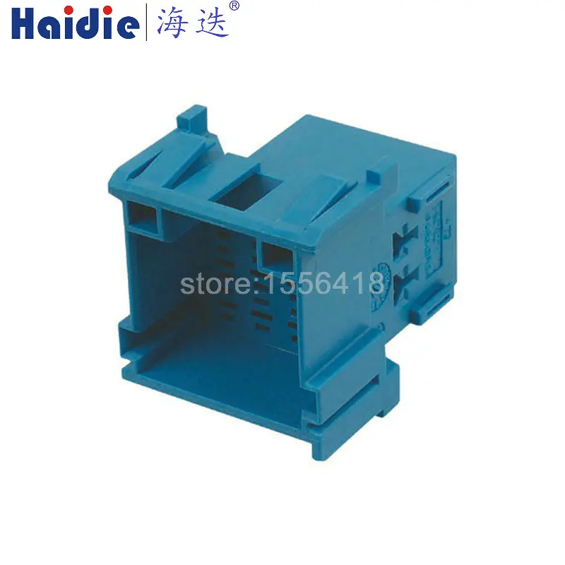 1-20 sets 12 Pin Automotive Male Plug Plastic Housing Female Socket 3.5 Series Blue Car Unsealed Connector 6-968972-1 3-967627-1