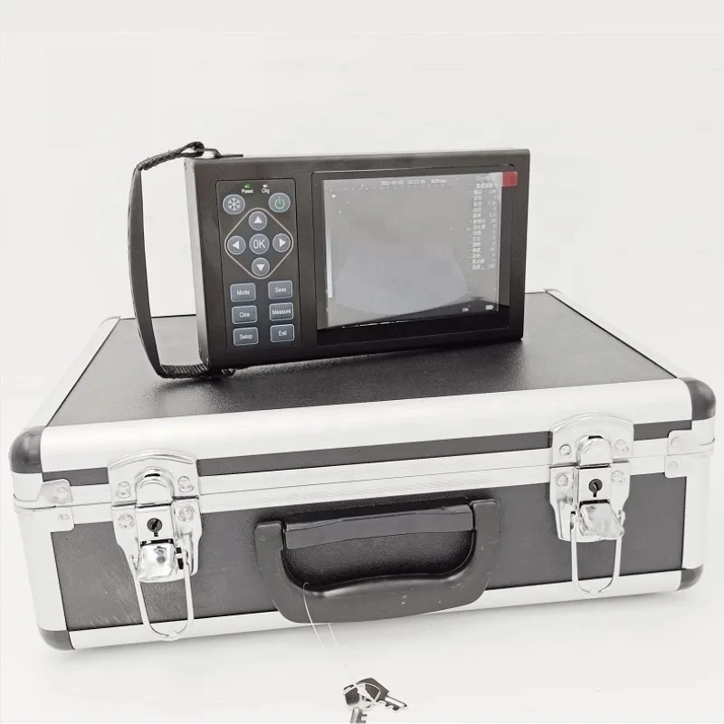 Por Convex Array  Scanner System Handheld Black and White Diagnostic  Machine for Veterinary Animal