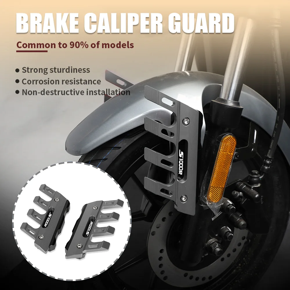 

FOR BMW S1000Rwandw oCC 2014-2016 S1000R 2016 2015 2014 Motorcycle Front Brake Disc Caliper Brake caliper Guard Protector Cover