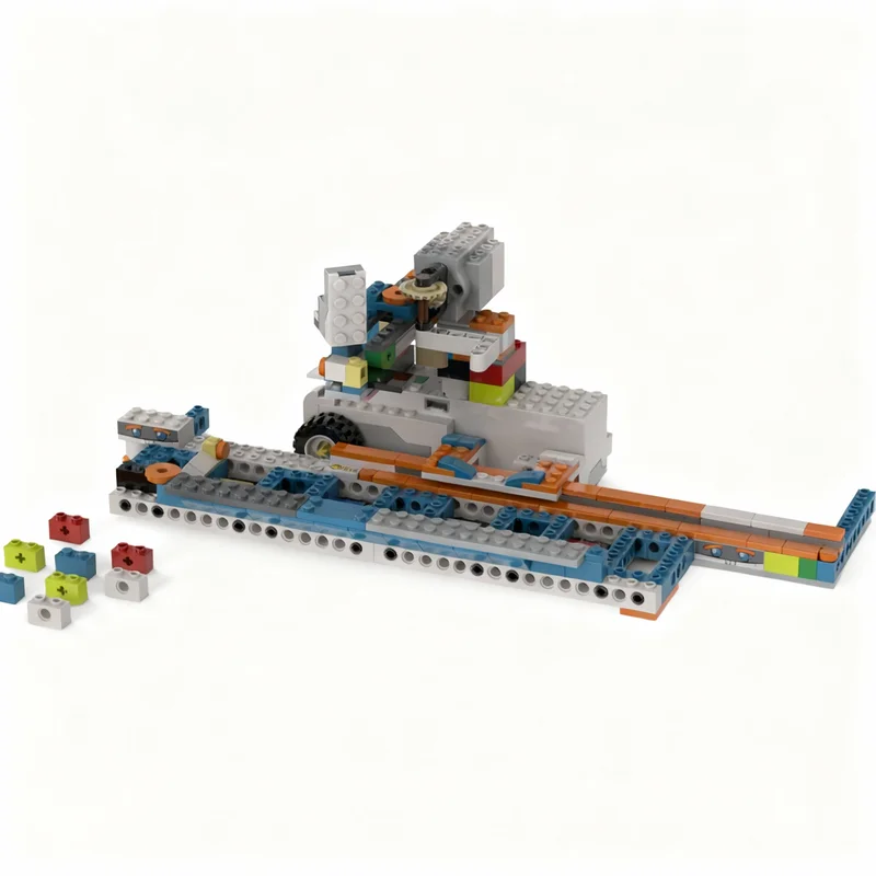 228pcs MOC Boost Sorting Machine Model Toy Building Blocks Architecture Christmas Gift Birthday Education Creative Brick Kids