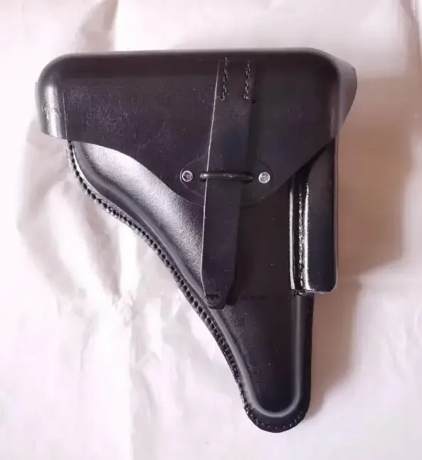 

German Walther P38 Leather Case Waist Case Cow Leather Case Chicken Eating Equipment Model