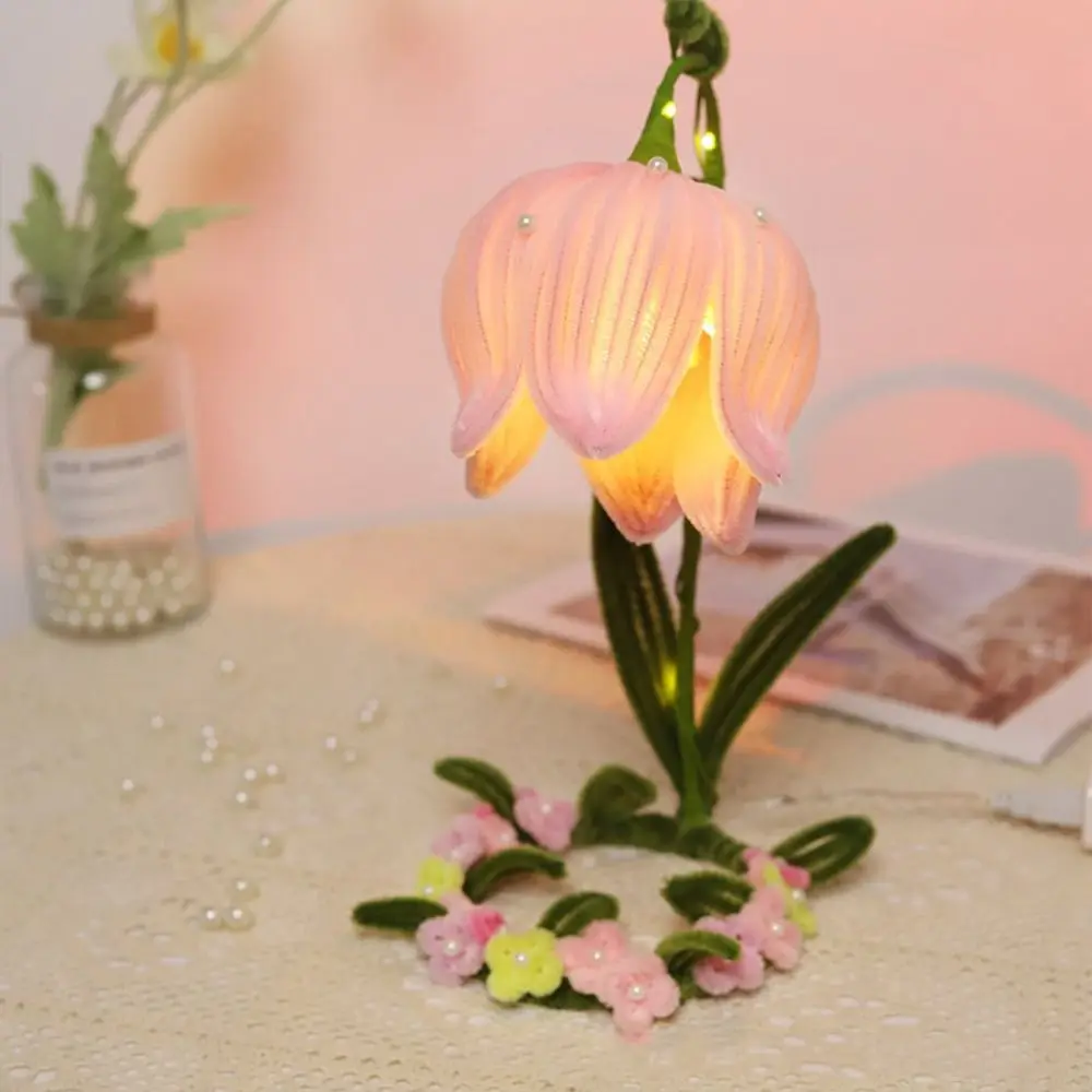 Handmade Suzuki Flower Lantern Creative Including Lamp String Twisting Rod Flower Bundle Light Exquisite Artificial Flower