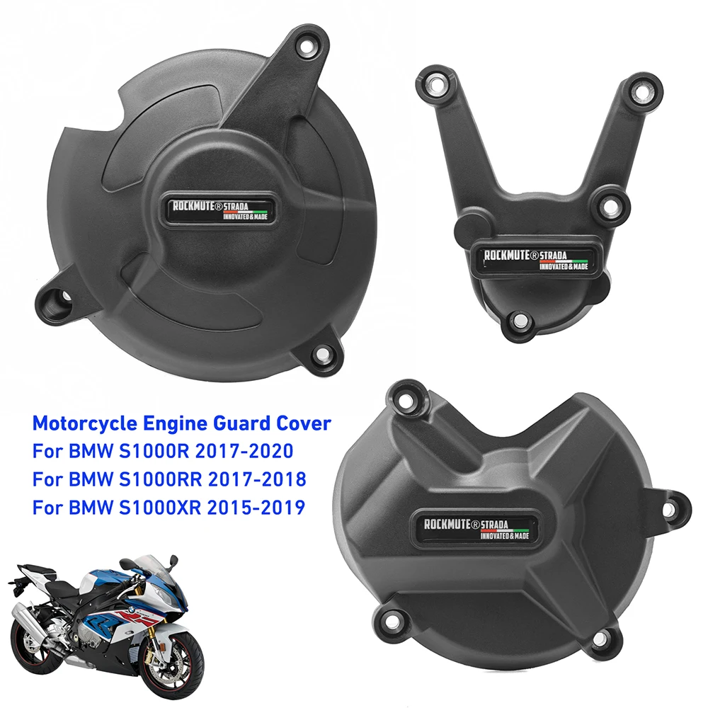 

Engine Guard Cover Protector For BMW. S1000R 17-20, S1000RR 17-18, S1000XR 15-19 Motorcycle Gear Box Full Cover Crash Protection