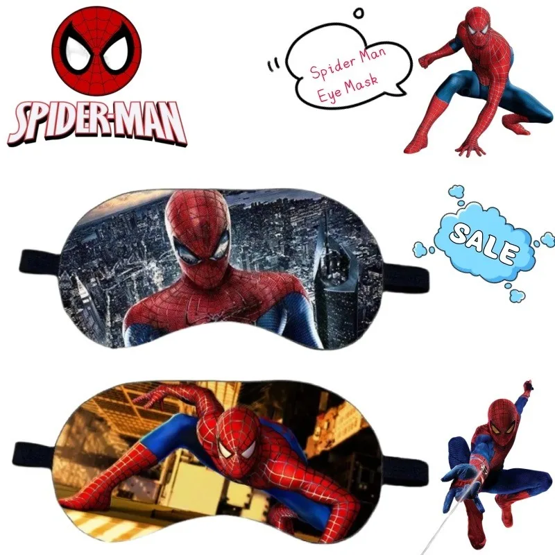 

Marvel Человек-паук анимация периферийные устройства мультфильм студент ощущение льда креативный обеденный перерыв сон мужские и женские маски для глаз