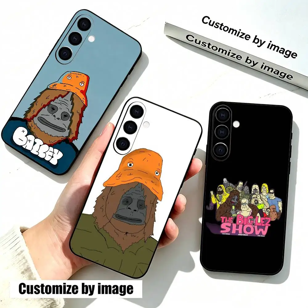 Funda de teléfono con estampado T-The Big L-Lez Show Sass Mate para Samsung Galaxy A73,A72,A71,A70,A53,A52,A51, otras fundas negras suaves