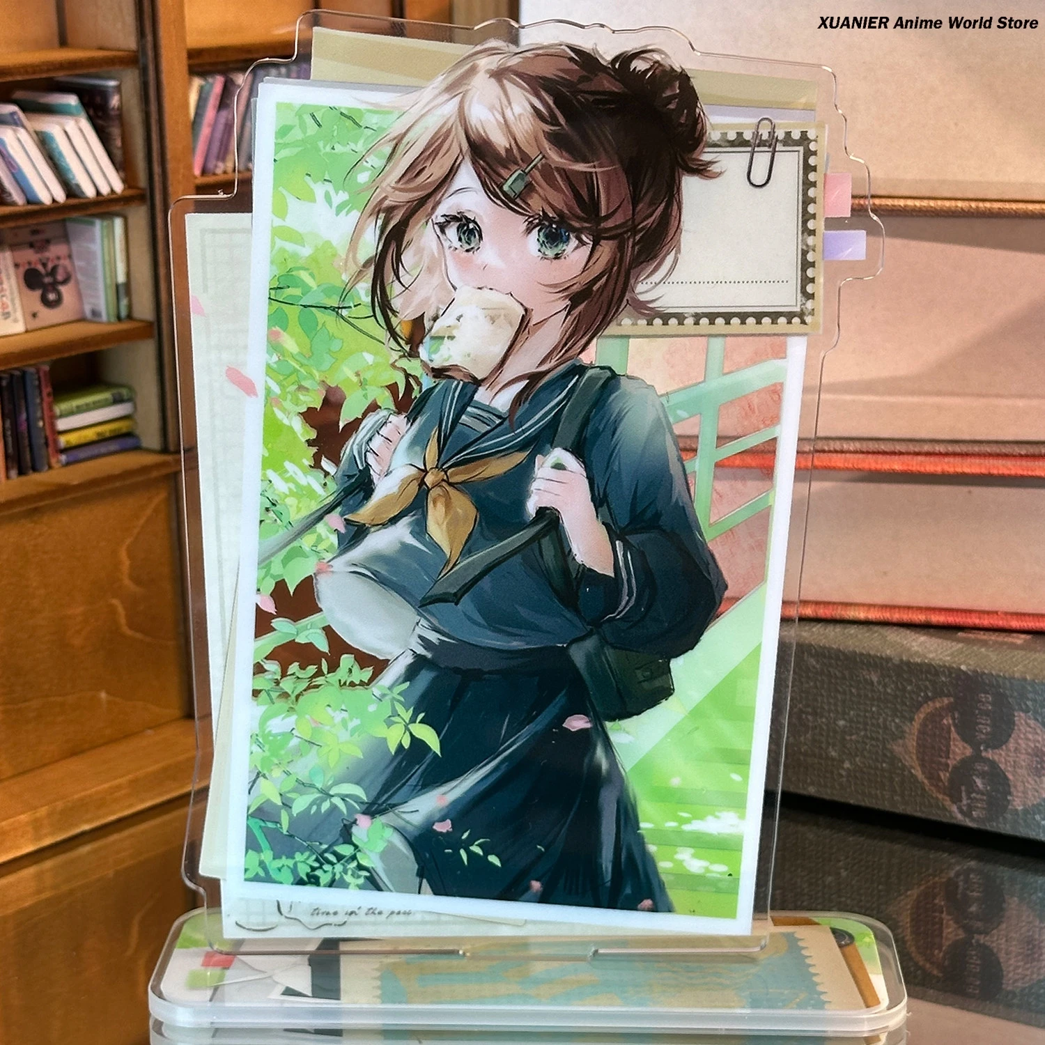 

Emma Woods Identity Ⅴ Theme Acrylic Stand Figure Model Anime Square Card Cartoon Desktop Decor