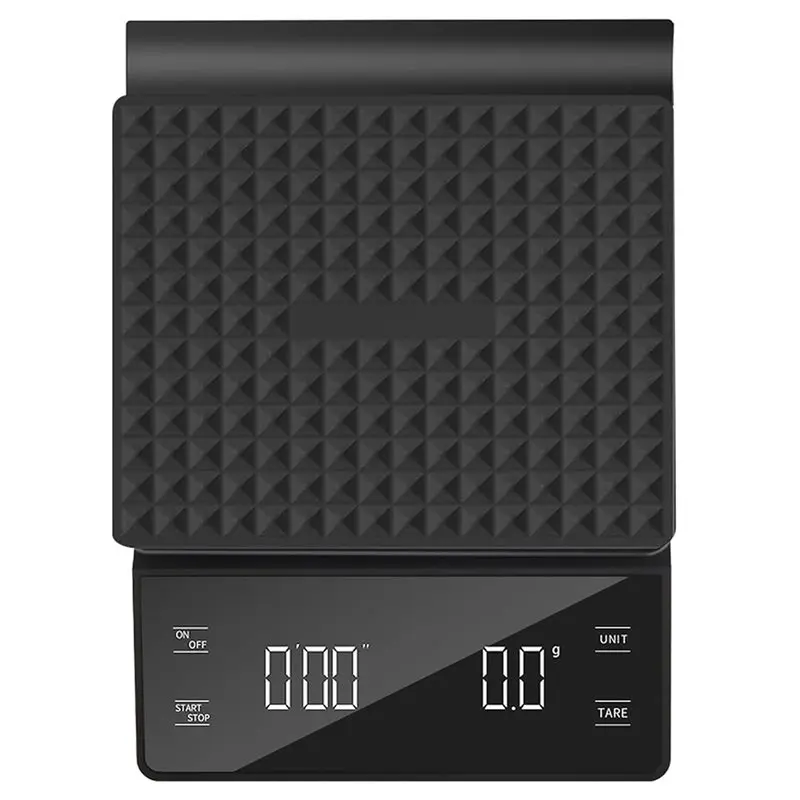 AB43-For Pour Over Maker Brew Compatible Digital Coffee Scale 3Kg/0.1G Rechargeable With Timer Tare Function For Espresso