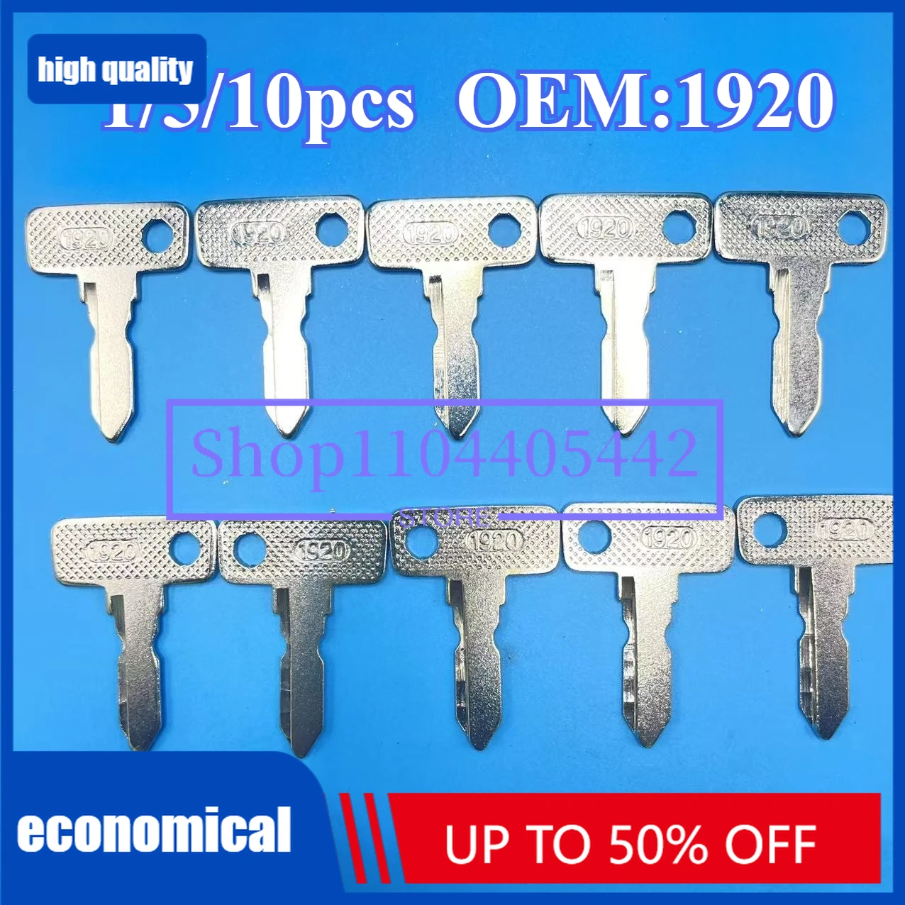 

1/5/10 шт. ключи 1920, сменный ключ для гольф-кара Club Car 84 и старше, газ и электрический DS Precedent