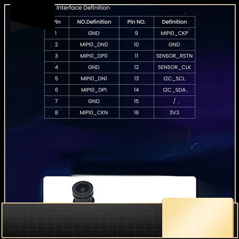 

Для камеры Milk-V Duo CAM-GC2083 2MP 1920X1080 Camera-N33R