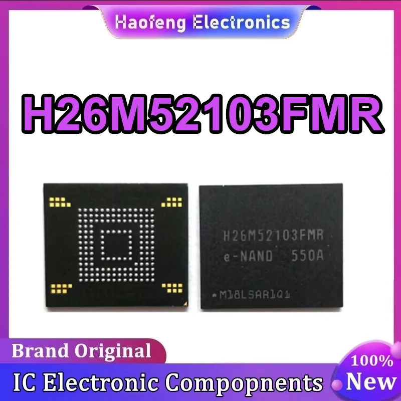 H26M52103FMR 16GB BGA153 emmc Flash Particle 0-10 Font Library IC New Original in Stock