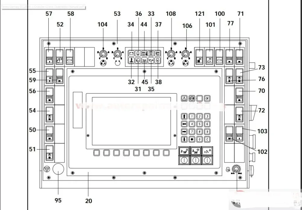 AutoDVD for Terex Crane Shop Manual, Parts Manual, Operation and Maintenance Manual