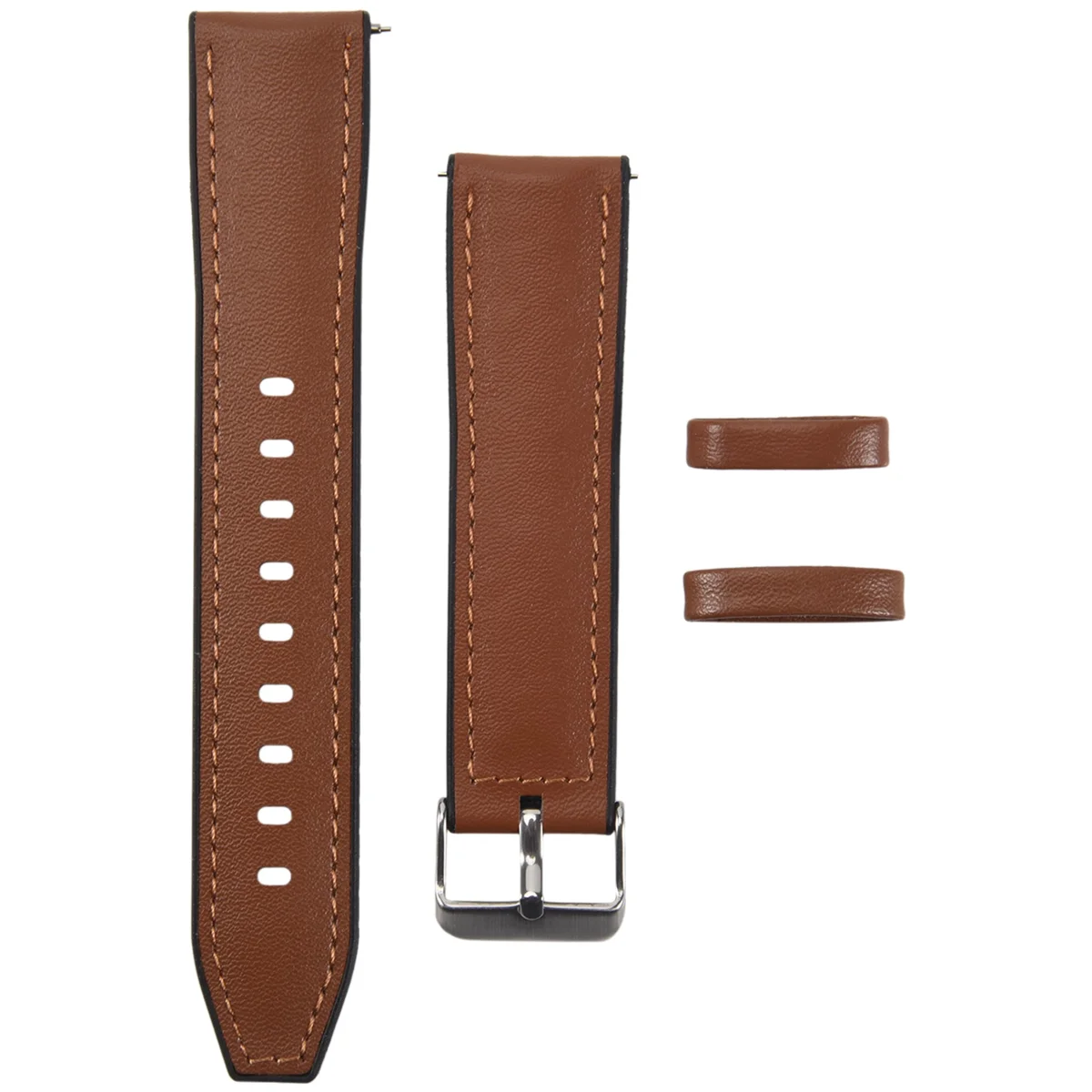 Leather Watchband Strap for Huawei Watch GT2 Pro Bracelet Band 22mm Wristband for Huawei WATCH Gt 2 Pro Brown