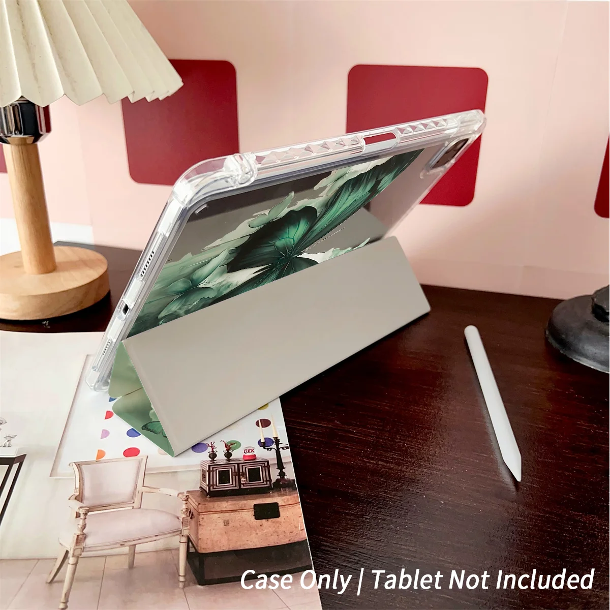 Slim Fit Premium TPU Tablet Cover, Shockproof Durable Lightweight Protective Case for iPad Samsung Huawei Honor Redmi Xiaomi
