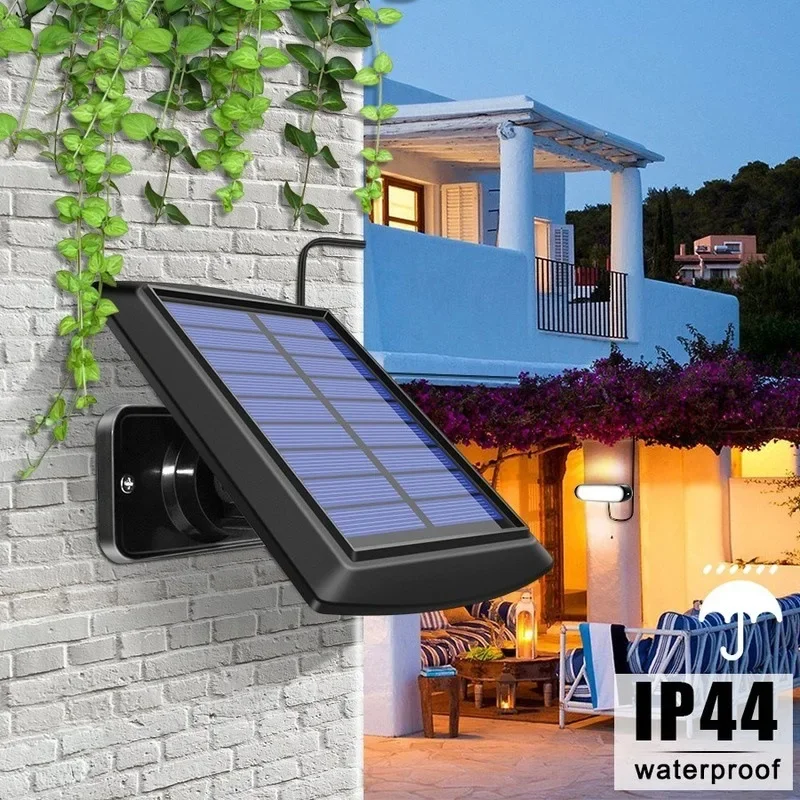 Solar LED Lights Outdoor Indoor Split Pull-Wire 5M Cable Led Lamp Sunlight Solar Energy Lamp Waterproof Garden Wall Lighting