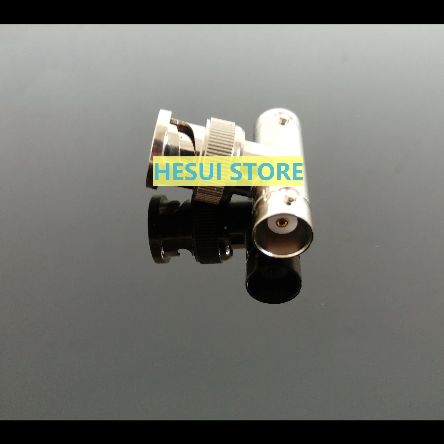 1/3/5 قطعة 50Ω النحاس النقي BNC-KJK ثلاثي الرأس، ثورة واحدة إلى اثنين من الإناث BNC-KKJ BNC إبرة داخلية إلى فتحتين BNC الداخلية