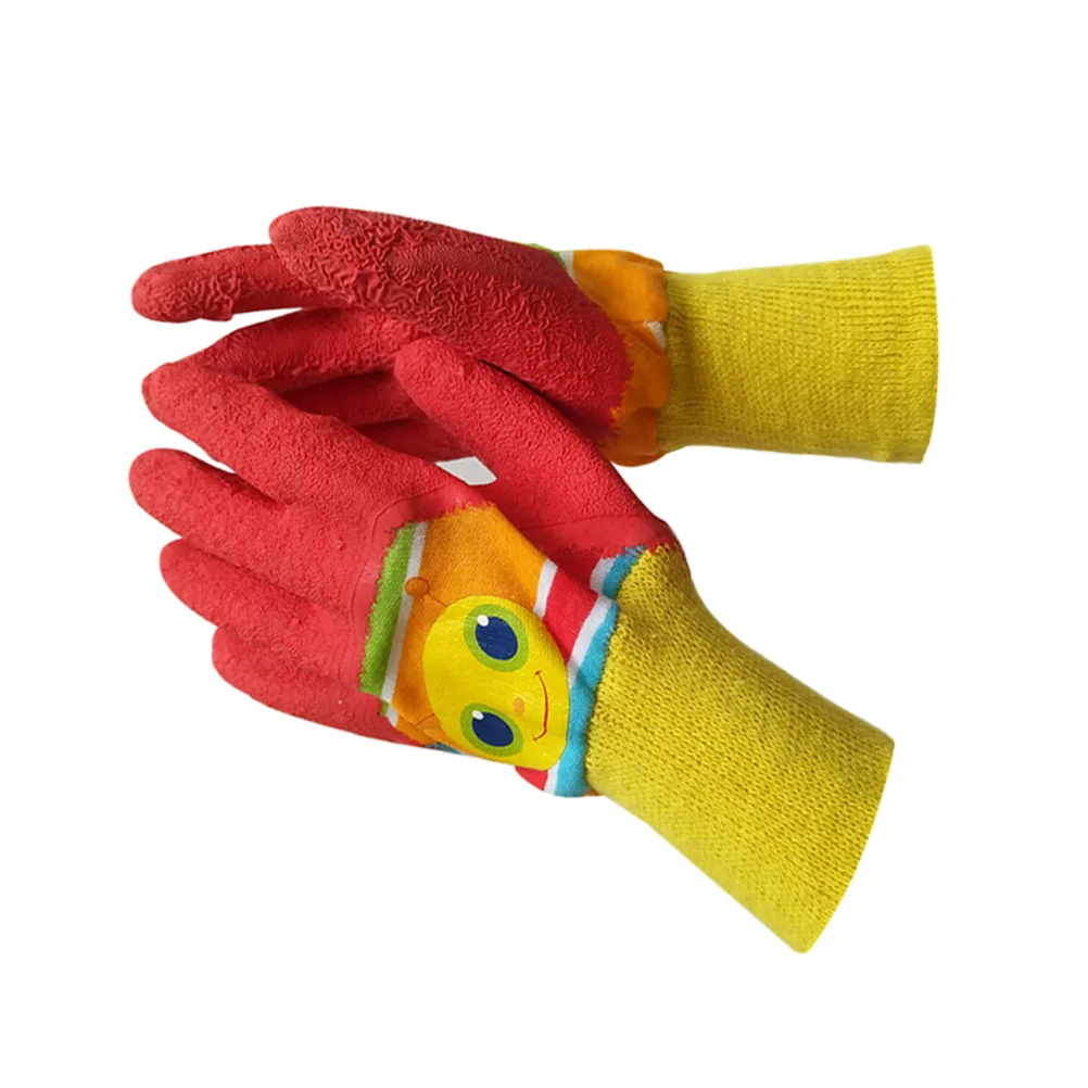 

Stab Resistant Gloves Children Gardening Home Work Kids Latex Protective Safety